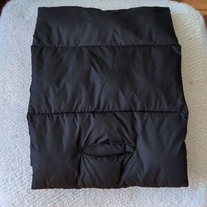 Puffy Scarf Marimekko Blanket Down (Black)